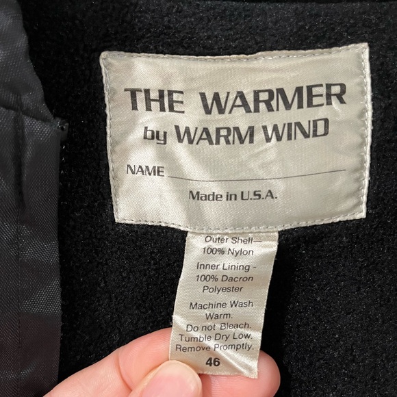 Warm Wind’s The Warmer jacket, size 46/XL, gently used. - Picture 3 of 3